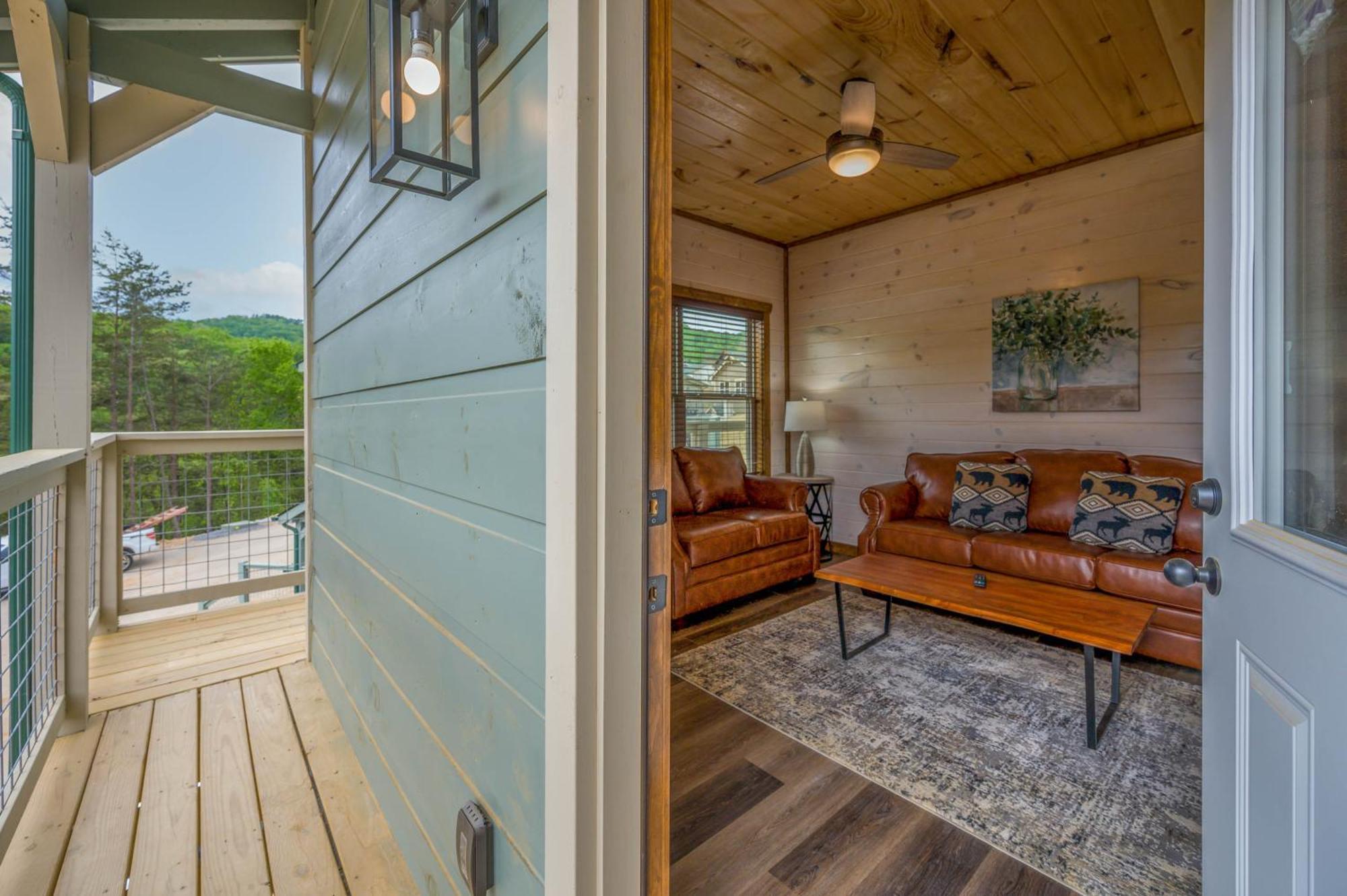 Osprey Nest Cottage Modern New Cabin พิเจนฟอร์จ ภายนอก รูปภาพ